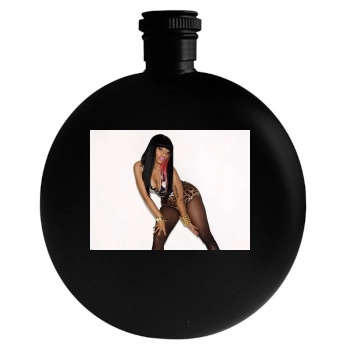 Nicki Minaj Round Flask