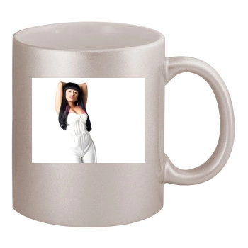 Nicki Minaj 11oz Metallic Silver Mug