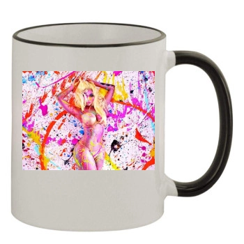 Nicki Minaj 11oz Colored Rim & Handle Mug