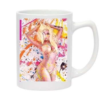 Nicki Minaj 14oz White Statesman Mug