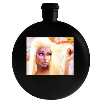 Nicki Minaj Round Flask