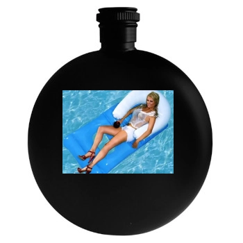 Tara Reid Round Flask