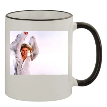 Tara Reid 11oz Colored Rim & Handle Mug