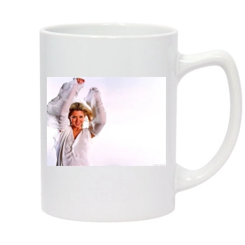 Tara Reid 14oz White Statesman Mug