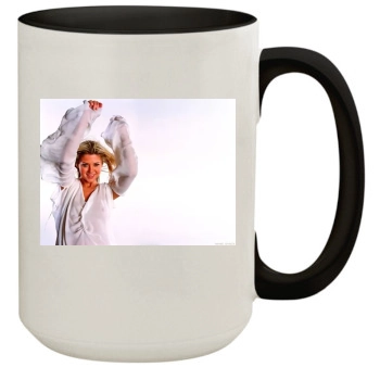 Tara Reid 15oz Colored Inner & Handle Mug