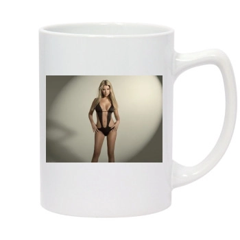 Tara Reid 14oz White Statesman Mug