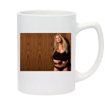 Tara Reid 14oz White Statesman Mug