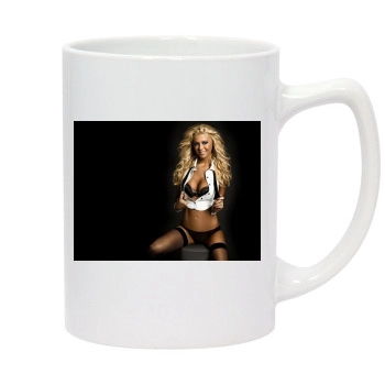 Tara Reid 14oz White Statesman Mug