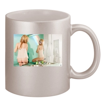 Taryn Manning 11oz Metallic Silver Mug