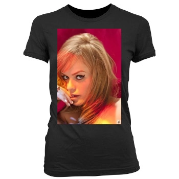 Taryn Manning Women's Junior Cut Crewneck T-Shirt