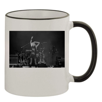 Taylor Momsen 11oz Colored Rim & Handle Mug