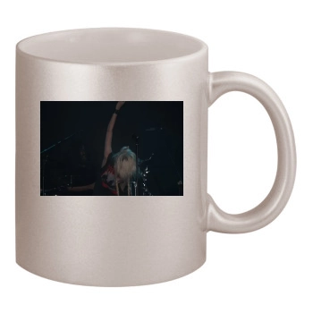 Taylor Momsen 11oz Metallic Silver Mug