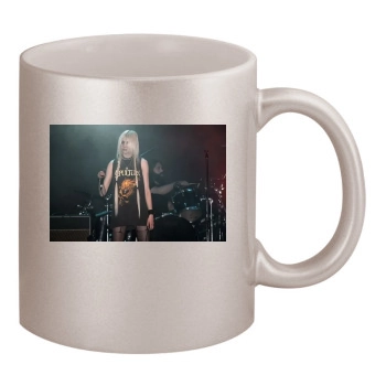 Taylor Momsen 11oz Metallic Silver Mug