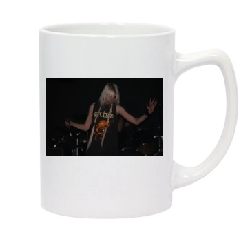 Taylor Momsen 14oz White Statesman Mug