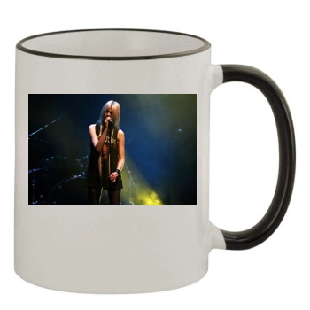 Taylor Momsen 11oz Colored Rim & Handle Mug