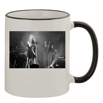 Taylor Momsen 11oz Colored Rim & Handle Mug