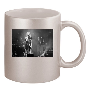 Taylor Momsen 11oz Metallic Silver Mug