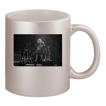 Taylor Momsen 11oz Metallic Silver Mug