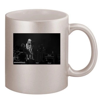 Taylor Momsen 11oz Metallic Silver Mug