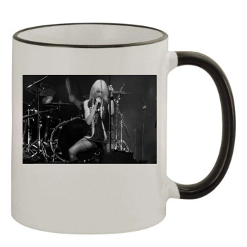 Taylor Momsen 11oz Colored Rim & Handle Mug