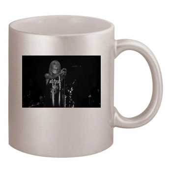 Taylor Momsen 11oz Metallic Silver Mug