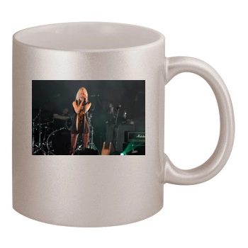 Taylor Momsen 11oz Metallic Silver Mug