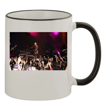 Taylor Momsen 11oz Colored Rim & Handle Mug