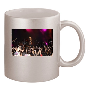 Taylor Momsen 11oz Metallic Silver Mug