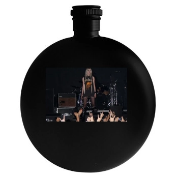 Taylor Momsen Round Flask