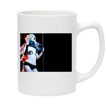 Taylor Momsen 14oz White Statesman Mug