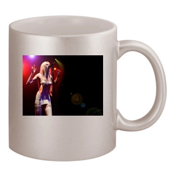 Taylor Momsen 11oz Metallic Silver Mug