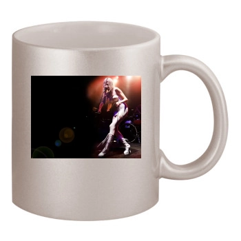 Taylor Momsen 11oz Metallic Silver Mug