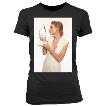 Taylor Swift Women's Junior Cut Crewneck T-Shirt