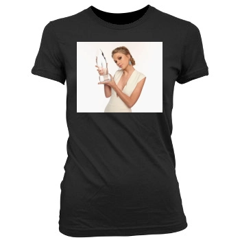 Taylor Swift Women's Junior Cut Crewneck T-Shirt