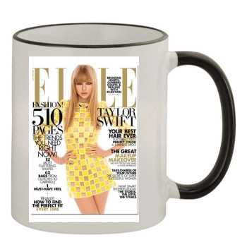 Taylor Swift 11oz Colored Rim & Handle Mug