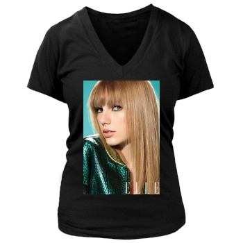 Taylor Swift Women's Deep V-Neck TShirt