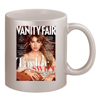 Taylor Swift 11oz Metallic Silver Mug