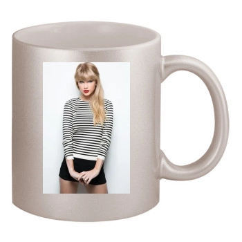 Taylor Swift 11oz Metallic Silver Mug