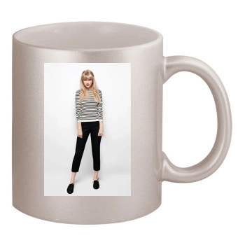 Taylor Swift 11oz Metallic Silver Mug