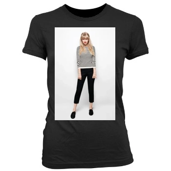 Taylor Swift Women's Junior Cut Crewneck T-Shirt