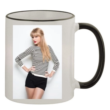 Taylor Swift 11oz Colored Rim & Handle Mug