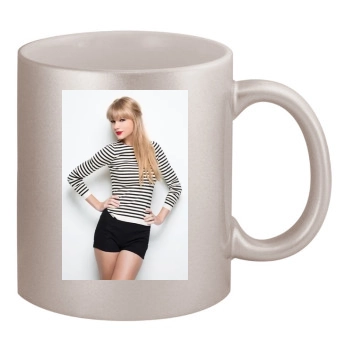 Taylor Swift 11oz Metallic Silver Mug