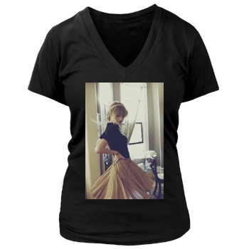 Taylor Swift Women's Deep V-Neck TShirt