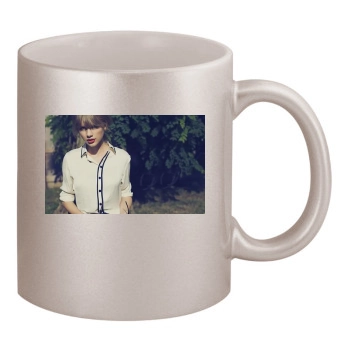 Taylor Swift 11oz Metallic Silver Mug