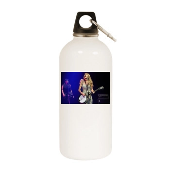 Taylor Swift White Water Bottle With Carabiner