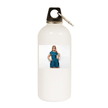 Taylor Swift White Water Bottle With Carabiner
