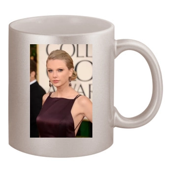 Taylor Swift 11oz Metallic Silver Mug