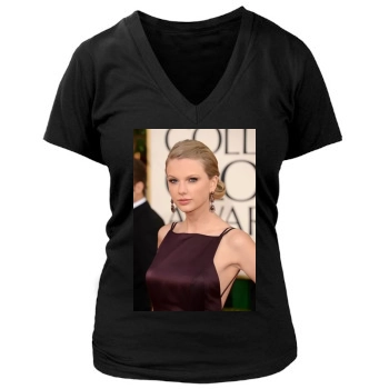 Taylor Swift Women's Deep V-Neck TShirt