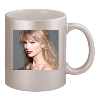 Taylor Swift 11oz Metallic Silver Mug