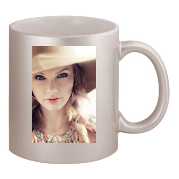 Taylor Swift 11oz Metallic Silver Mug